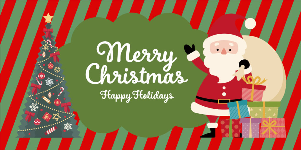 クリスマスのテンプレートを追加しました！ 幕メーカーブログ